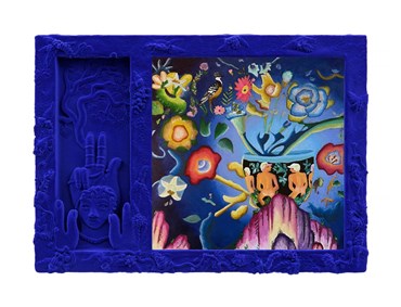 Mixed media, Mamali Shafahi, Eden 3, 2024, 74746