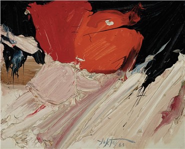 Painting, Manoucher Yektai, Two Pomegranate, 1963, 4433