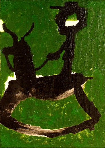 Painting, Hassan Mousavi, Black Star, 2020, 62045