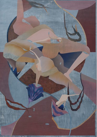 Painting, Maryam Hoseini,  Spine Scream, 2025, 82548