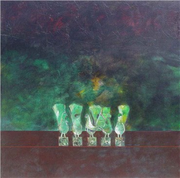 Painting, Sara Abri, Forgetting, 2010, 34459