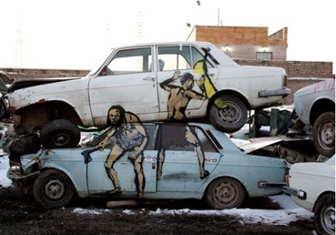 Painting, Mad, Banana Hunters, 2019, 84305