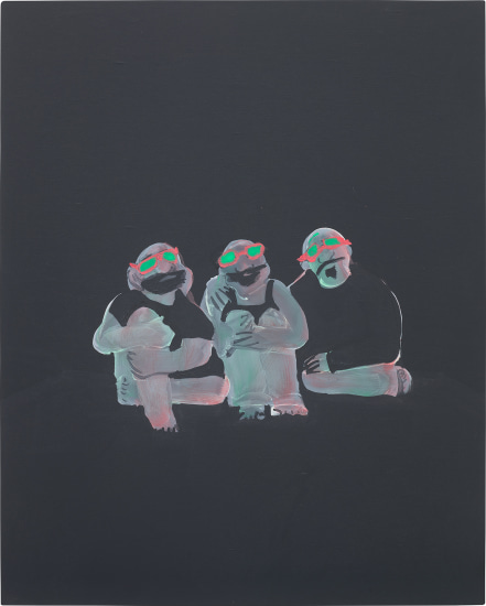 Tala Madani, Viewing Party, 2016