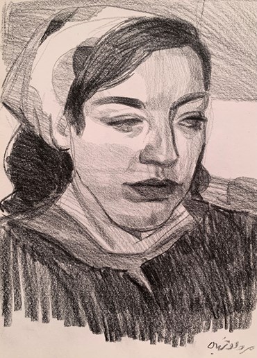 Works on paper, Ayda Roozbayani, Untitled, 2021, 60345