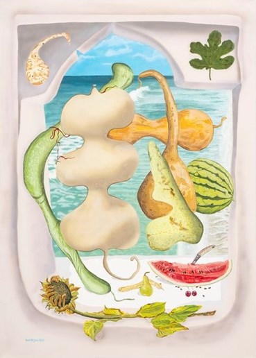 Painting, Hadi Alijani, The Mutilated Gaze, 2024, 75617