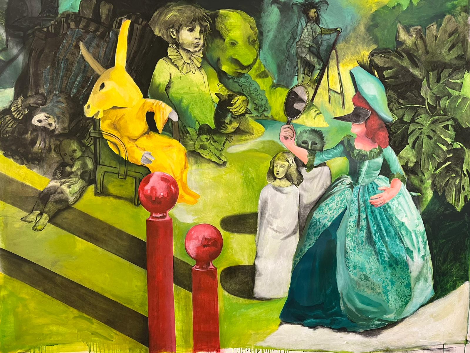 Zahra Zeinali, Masques 6, 2024