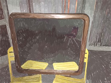 Painting, Terme Ziaei, October 20th, 2021, 54121