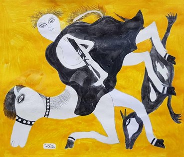 Painting, Abbas Mohammadi Arvajeh, Untitled, 2021, 58652