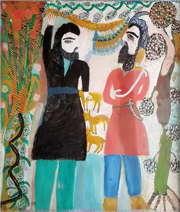 Painting, Mokarameh Ghanbari (Naneh Mokarameh), Untitled, , 36881