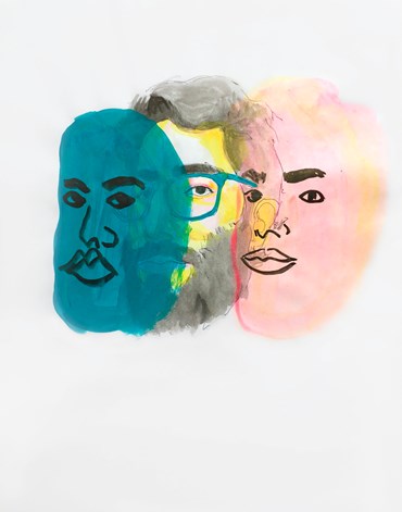 Painting, Makan Negahban, All Me, 2017, 77121