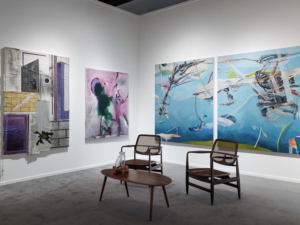 Installation view.