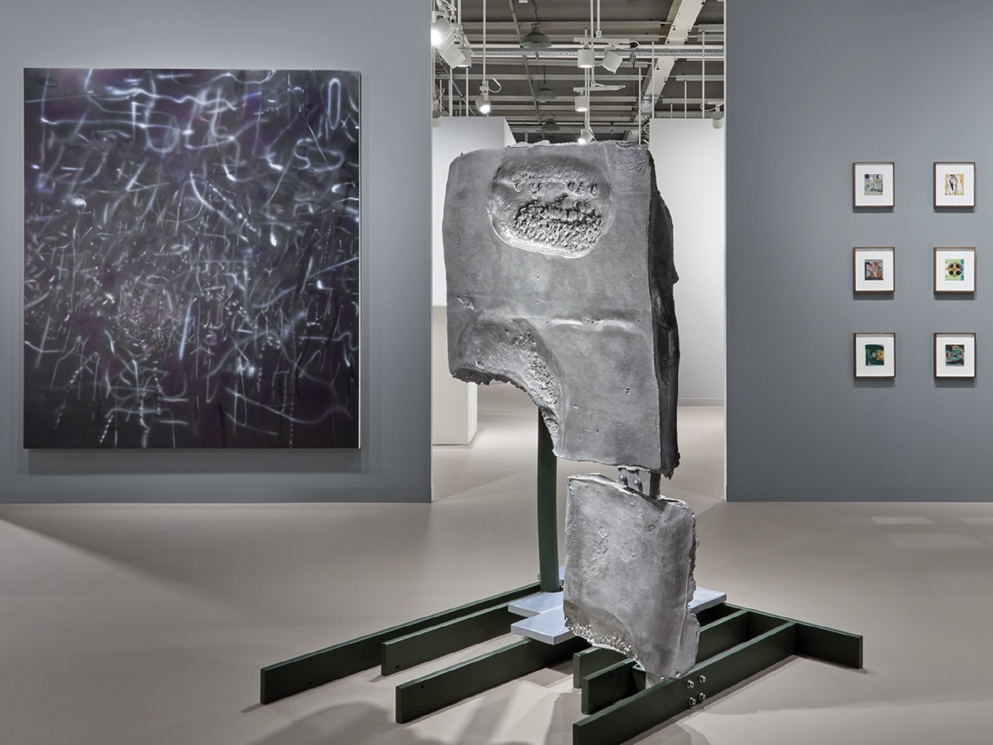 Installation view.