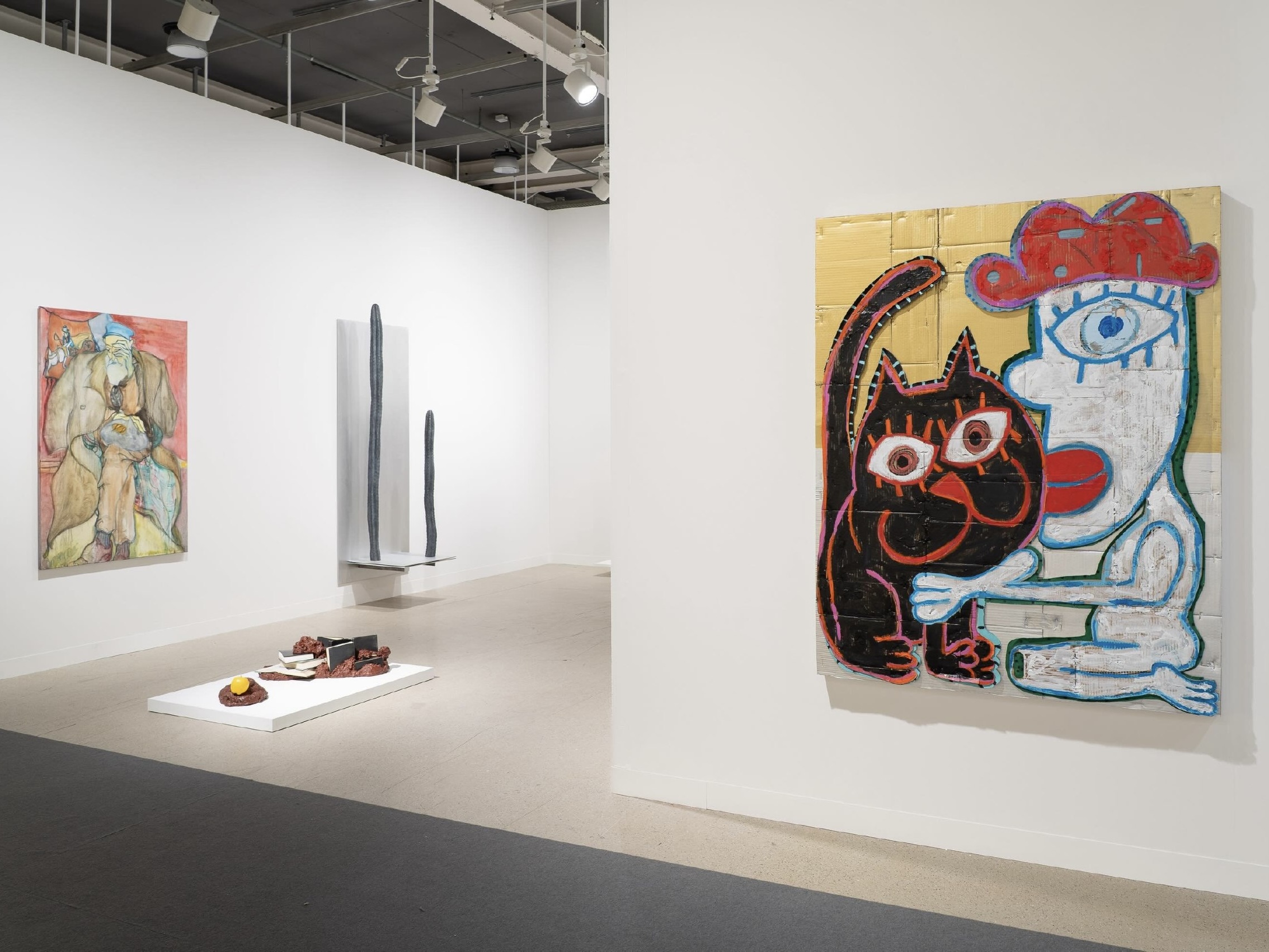 Installation view.