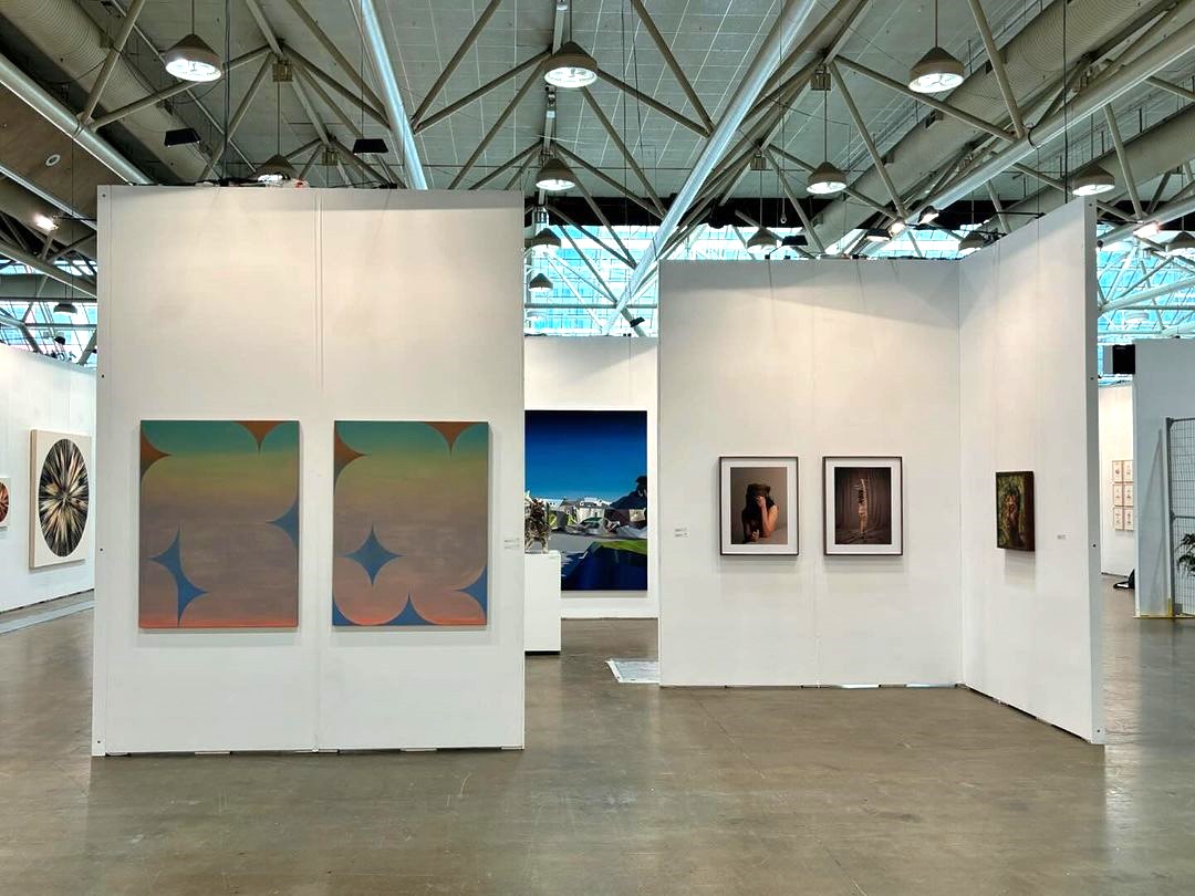 Installation view.