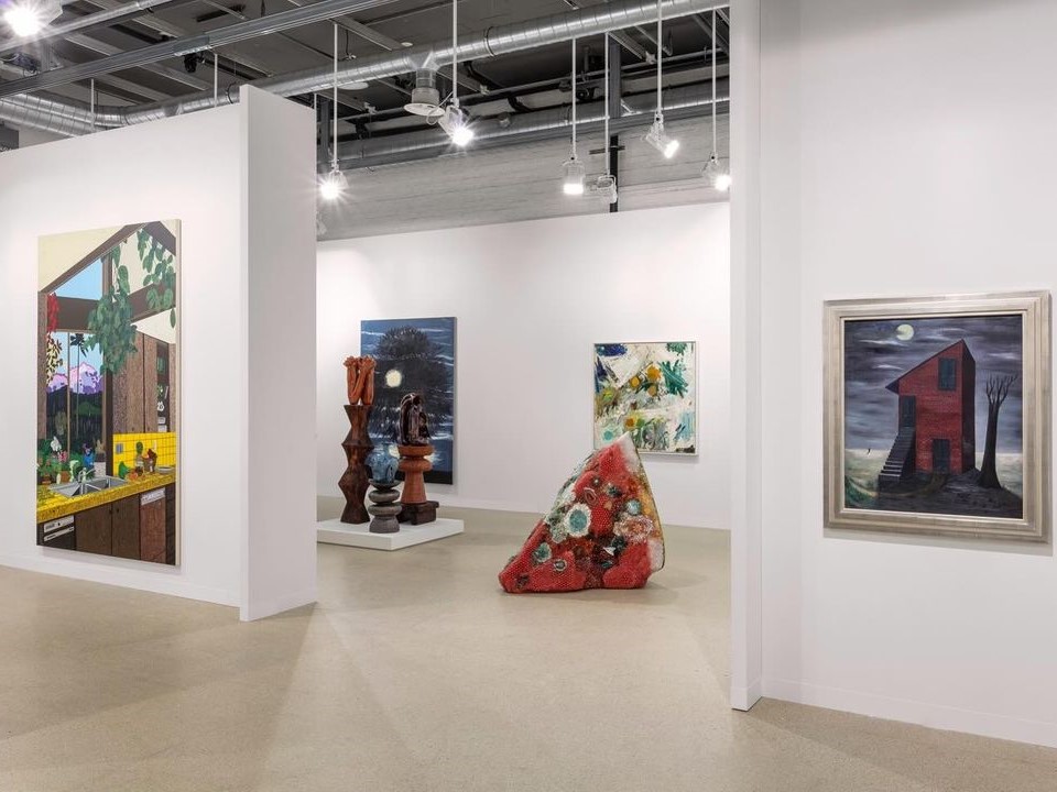 Installation view.
