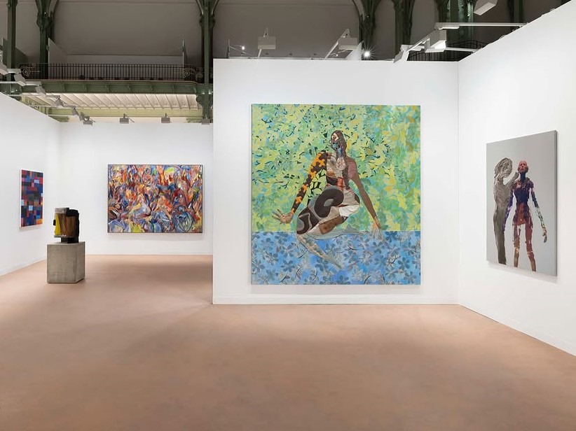 Installation view.