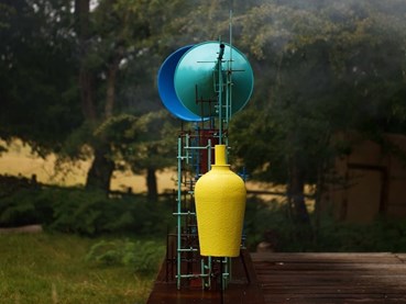 A solo presentation of work by Abdollah Nafisi at Frieze Sculpture 2025