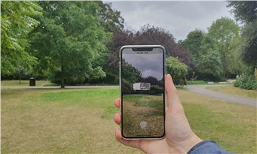 فریز لندن اولین اثر هنری واقعیت مجازی را در ریجِنتس پارک نصب می‌کند.