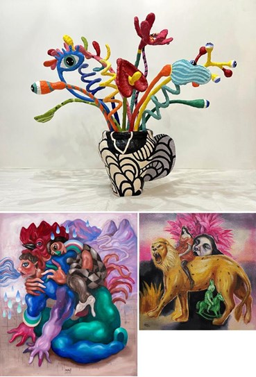 Najva Erfani: About, Artworks and shows