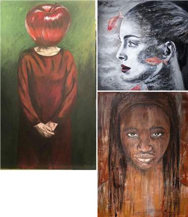 فائزه افجه‌نیا: درباره، آثار هنری و نمایشگاه ها