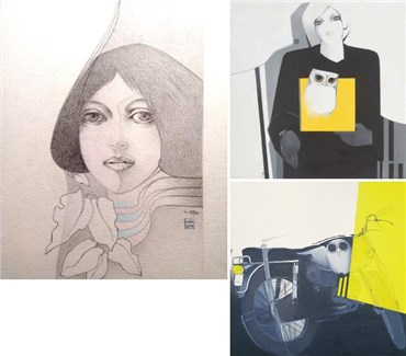 طلیعه  کامران: درباره، آثار هنری و نمایشگاه ها