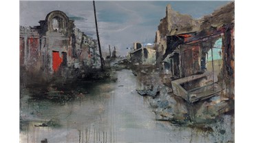 Painting, Amirhossein Zanjani, The Alley, 2013, 2697