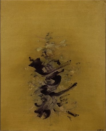 Painting, Nasser Assar, Composition, 1963, 4927