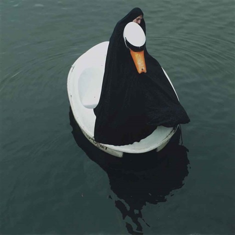 Parastou Forouhar, The Swan Rider 3, 2004