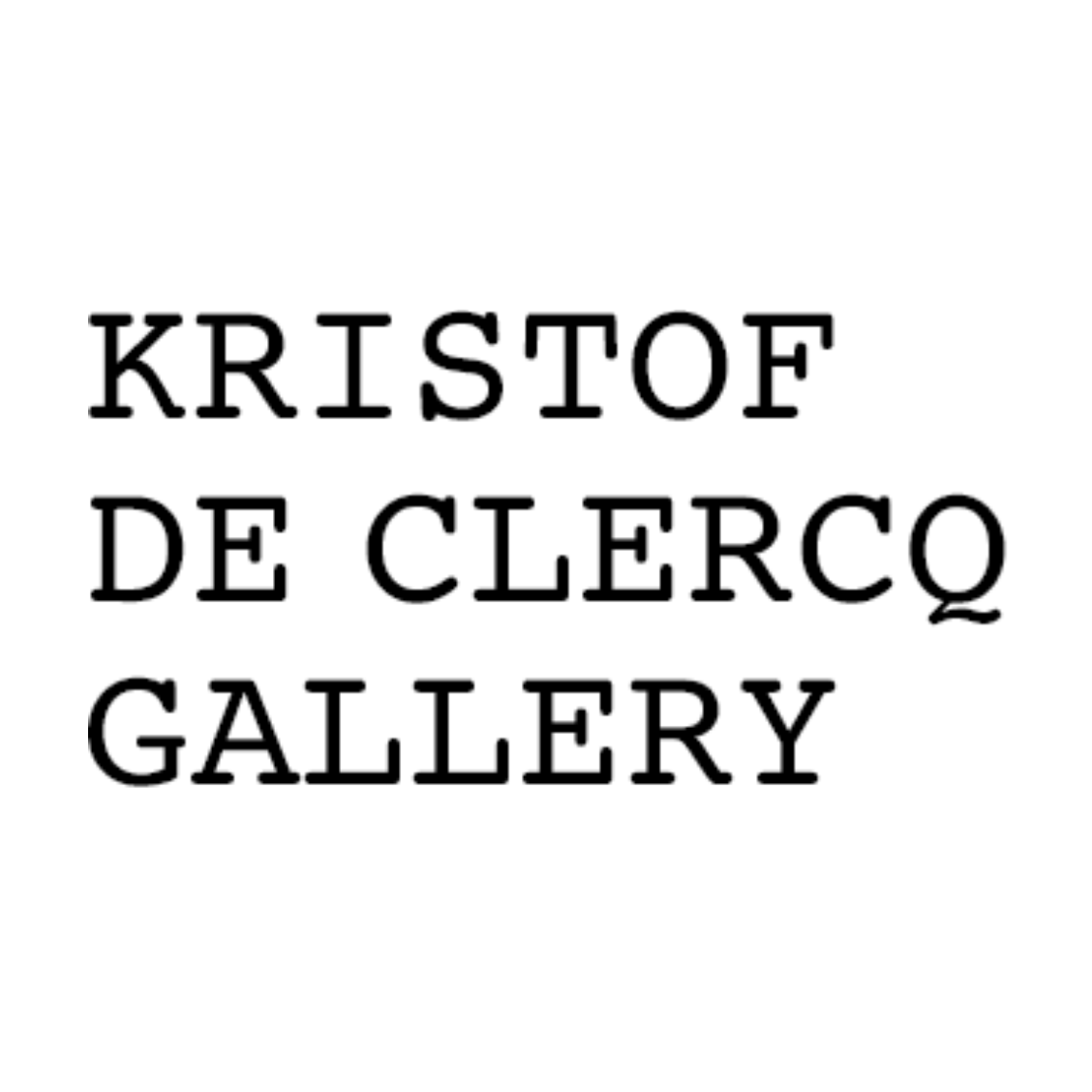 Kristof De Clercq Gallery