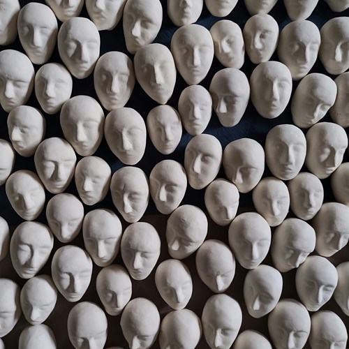 Exhibition of selected works from the First National Biennial of Avant-Garde Sculpture, Heyrat