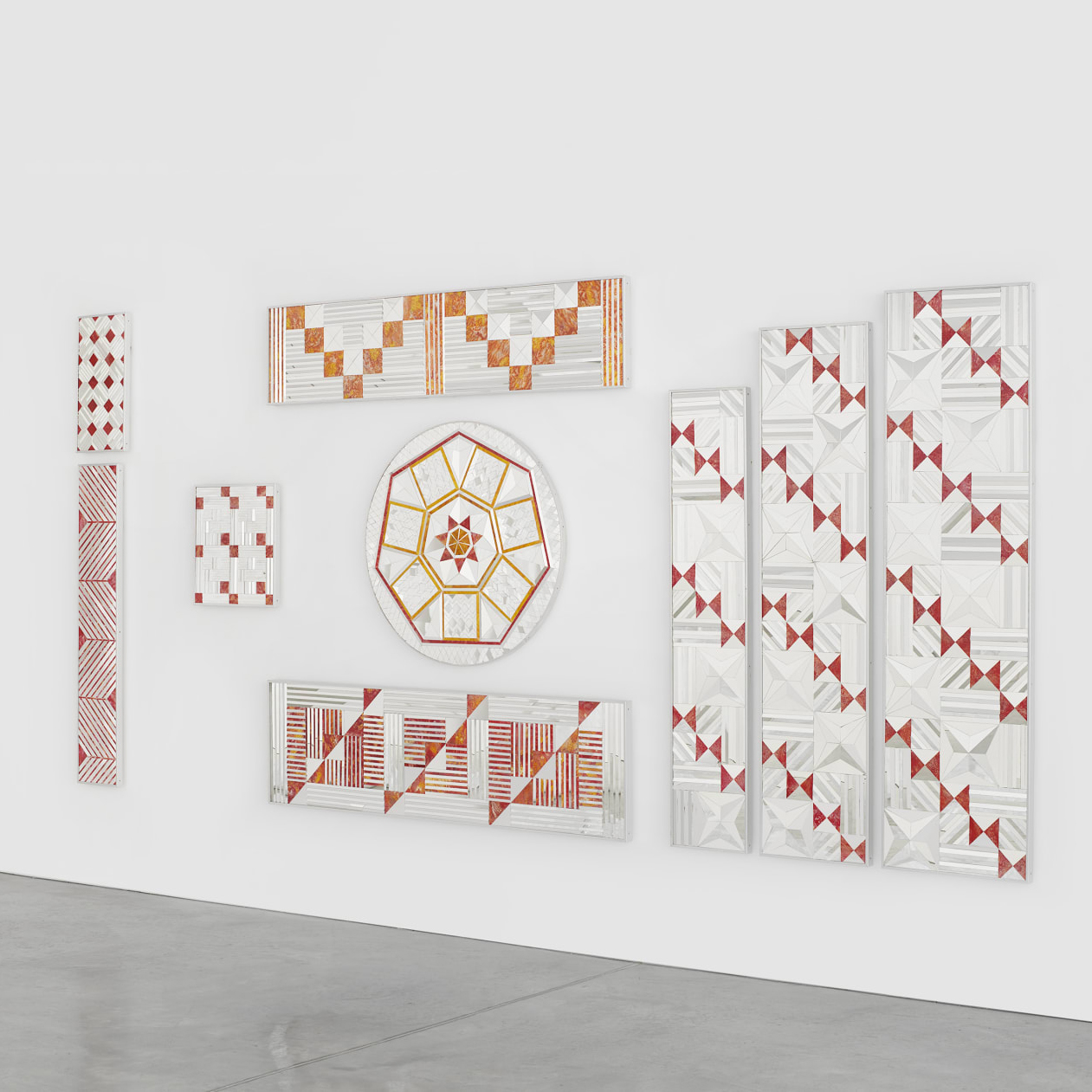 Monir Shahroudy Farmanfarmaian: Mirror-Works & Drawings (2004–2016)