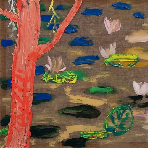 Waterlilies and Tulips