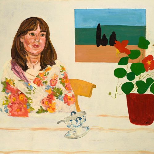 Leyly in the World of Her Paintings