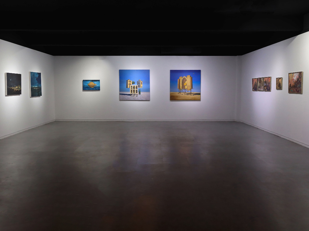 Painter City Building , installation view