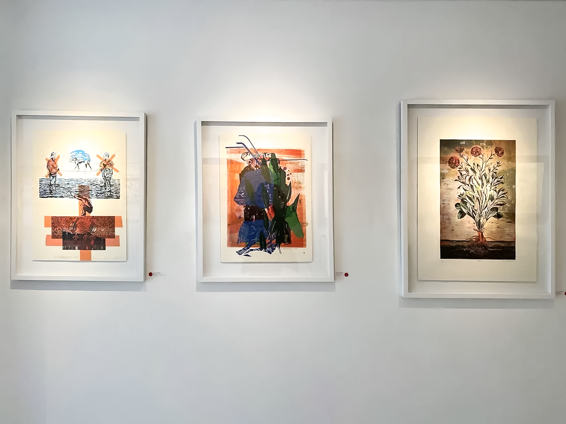 5 Titans of Iranian Modern Art, installation view