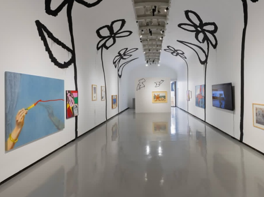 Softer than the Wall, installation view