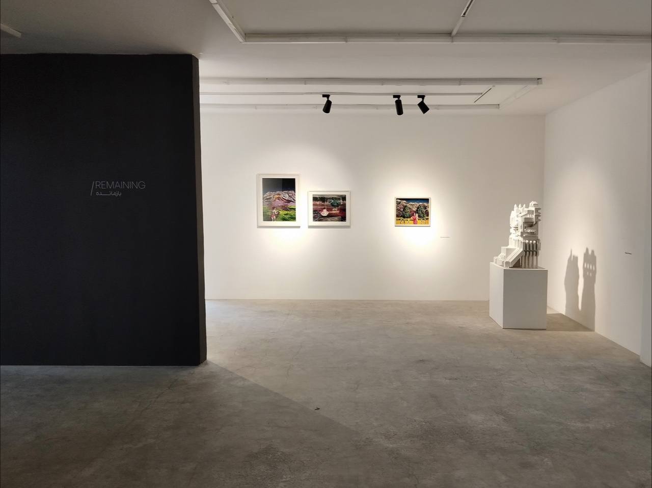 Remaining, installation view