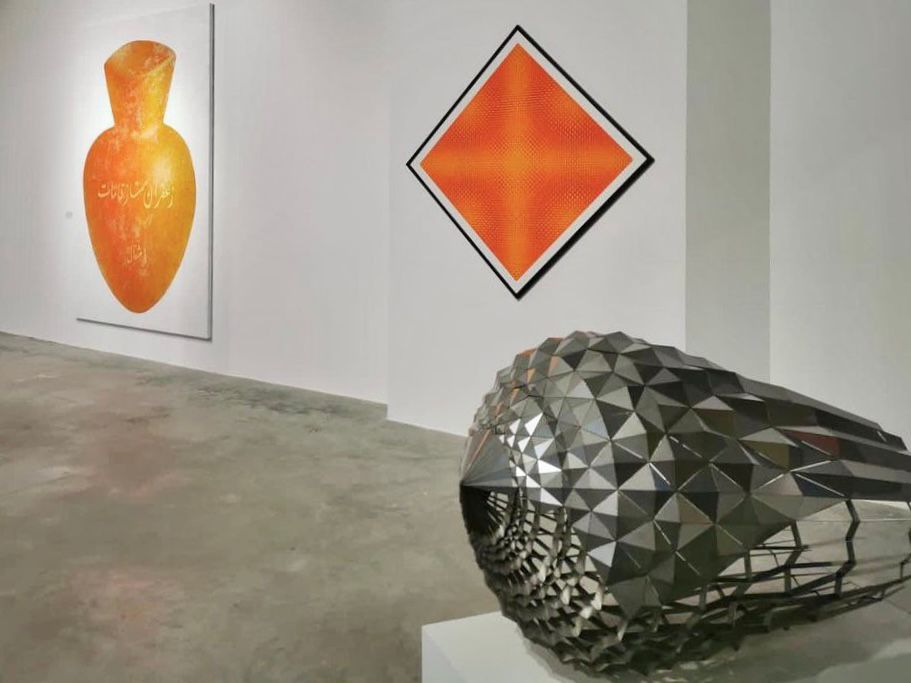 A Pop-up Group Exhibition, installation view