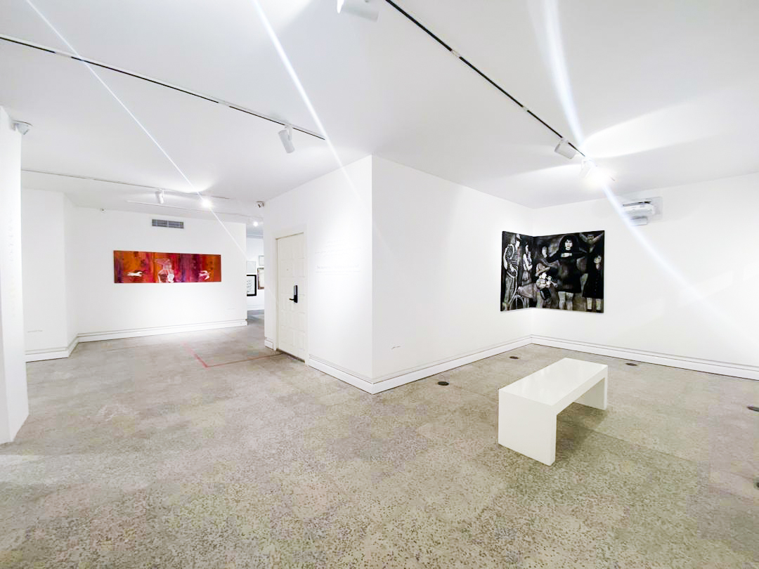 The journey no.1/getting out of yourself, installation view