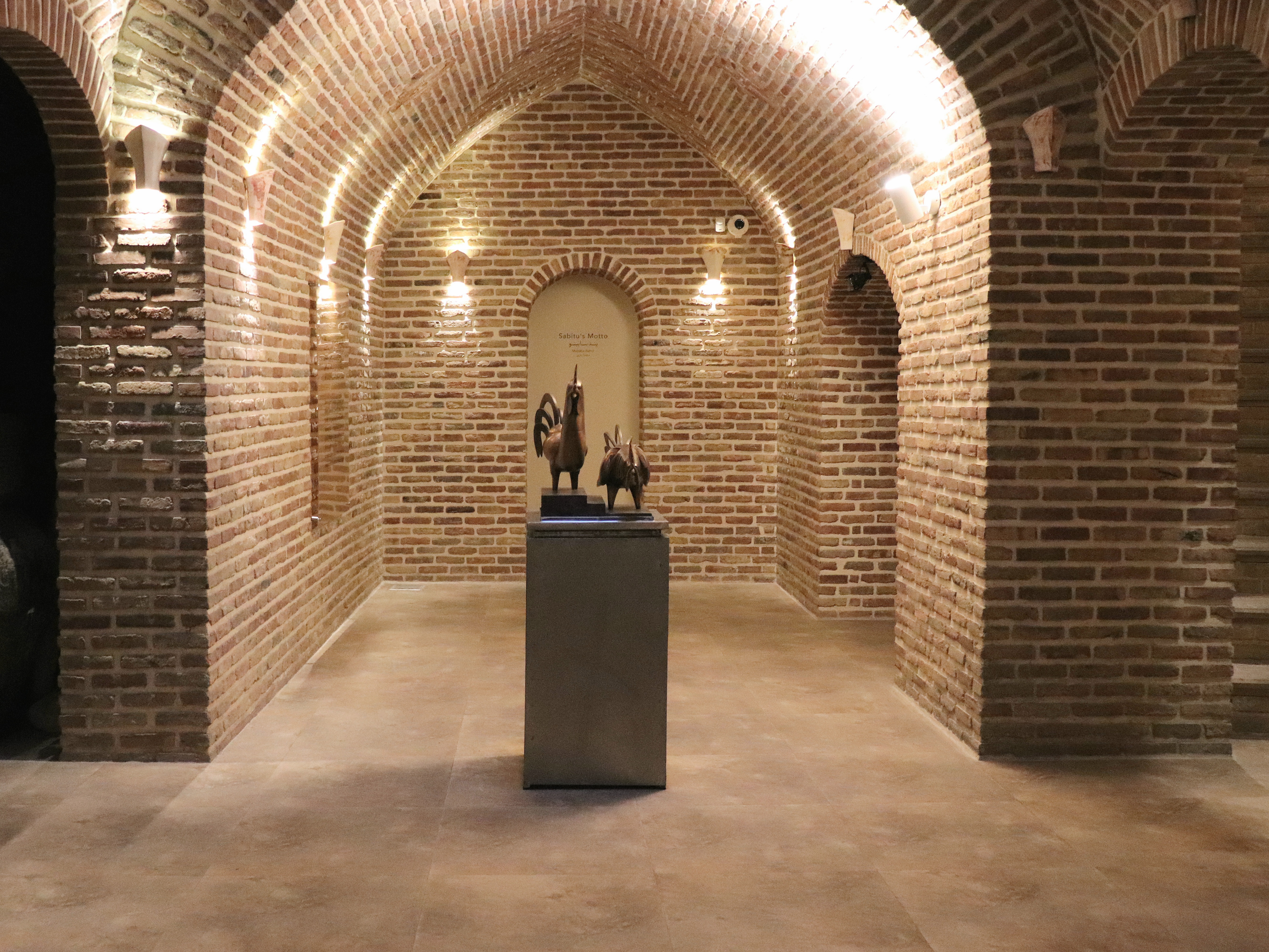 Sabitu's Motto, installation view