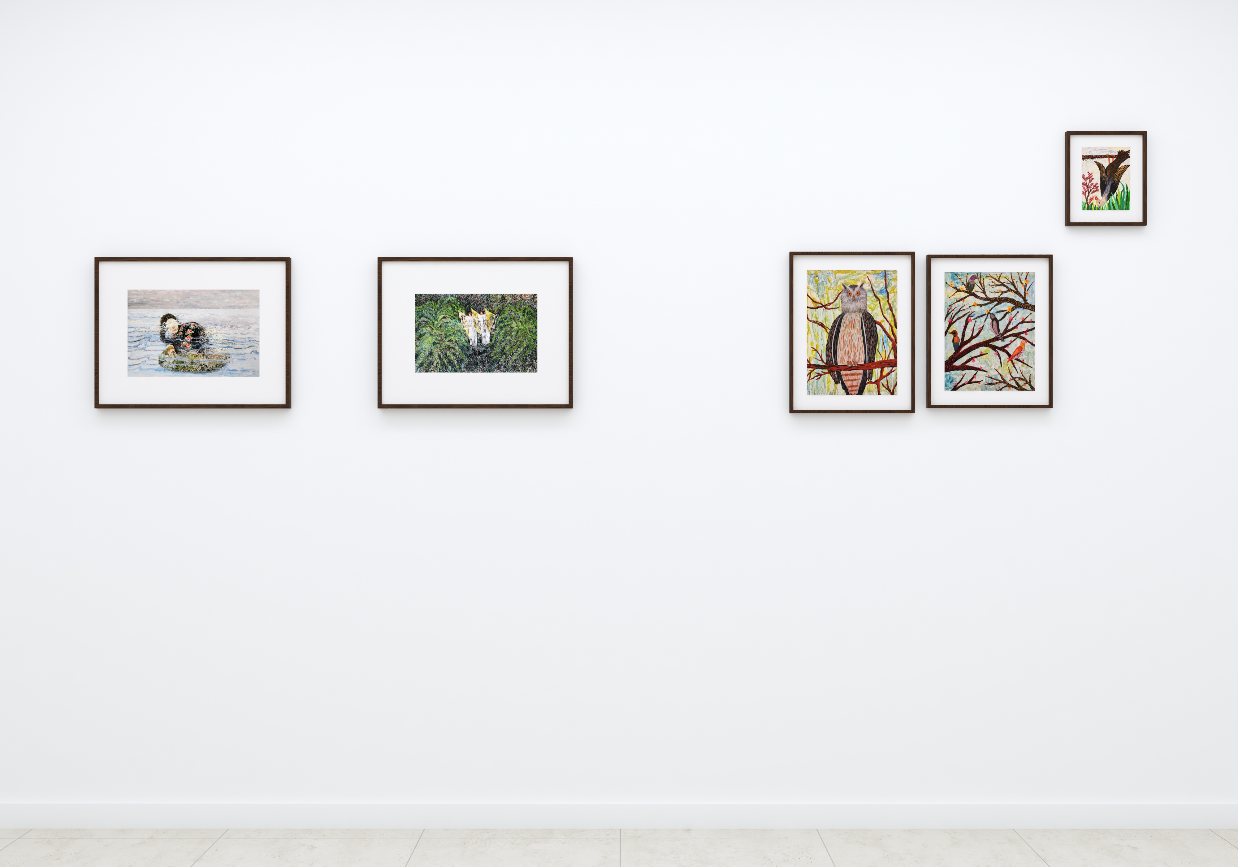 Spring Comes With Its Shadows - Online, installation view