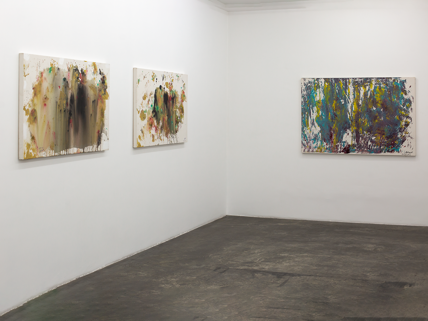 There Was a Stain of Life on the Wall, installation view