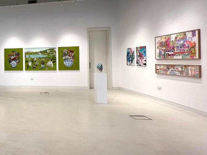 In Drought, Rhymes Blossom, installation view