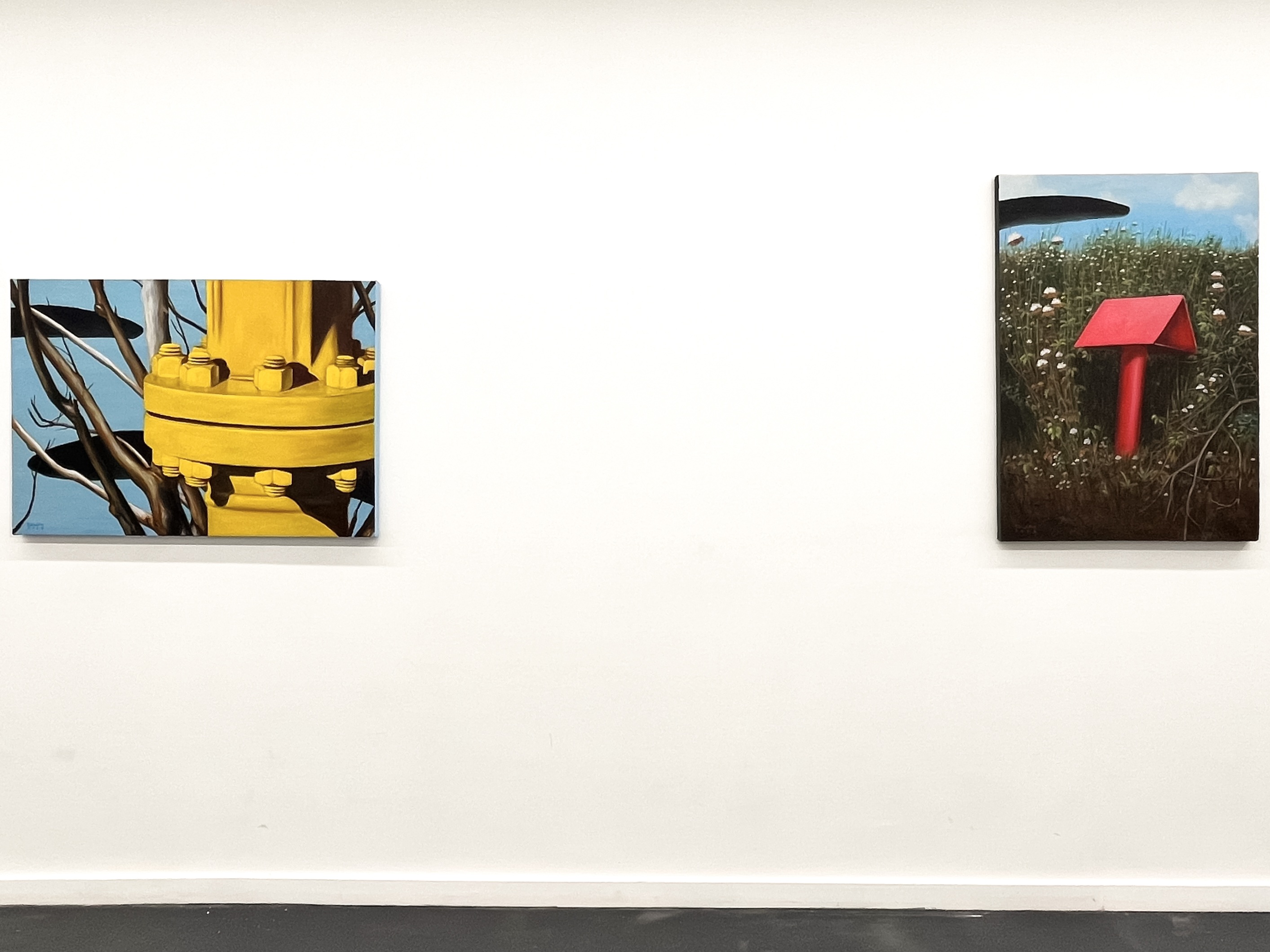 Black Trace, installation view