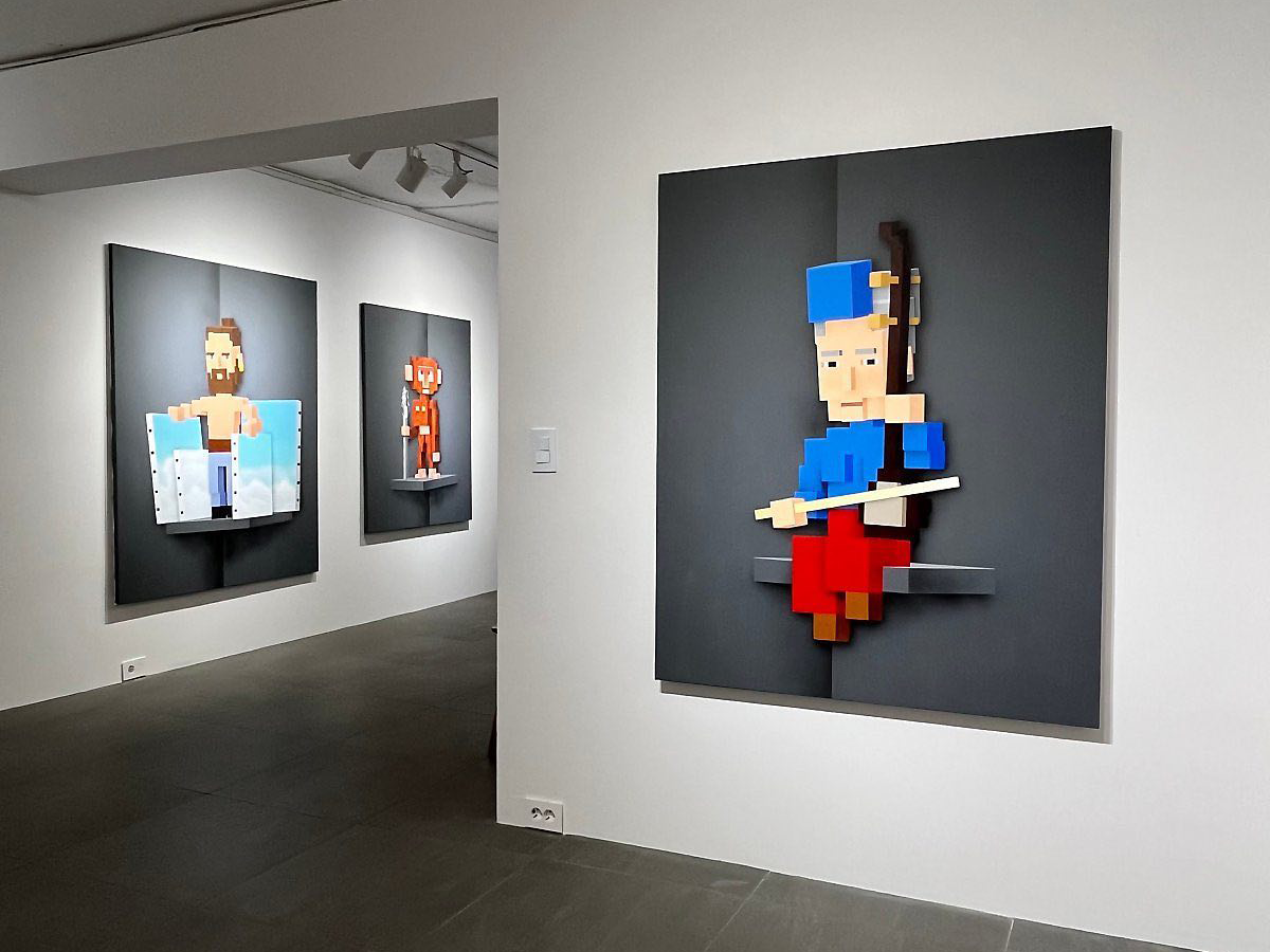A Universe at the Corner, installation view