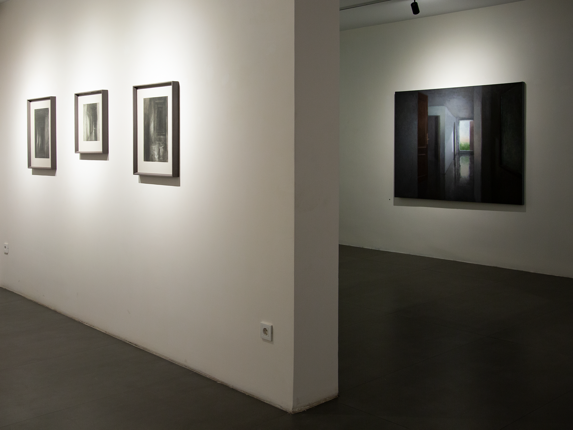 In the Midset of Darkness, installation view