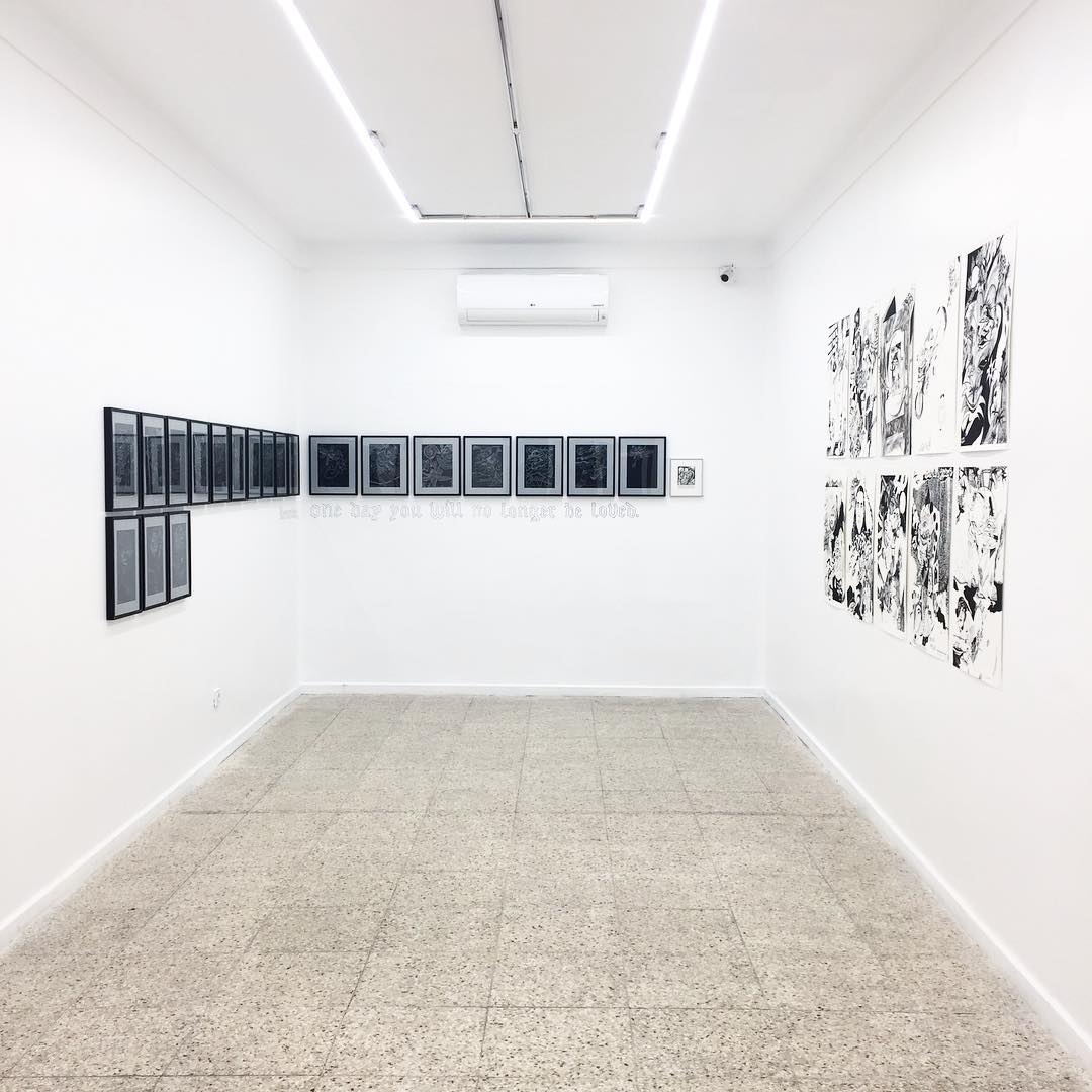 Bees Eat Flower Because Their Goalkeeper is Weak (I'm Your Dad), installation view