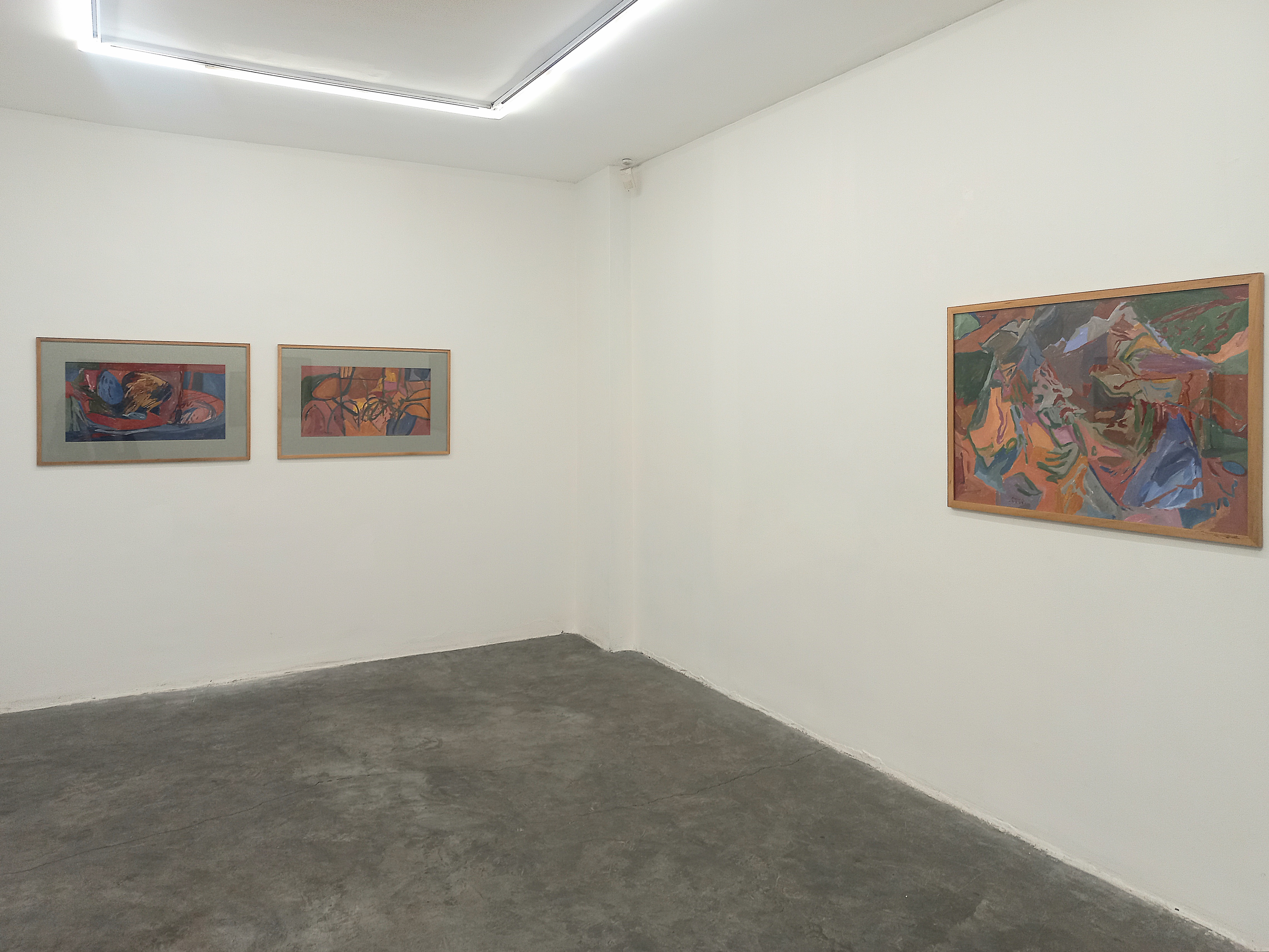 3 on 3, installation view