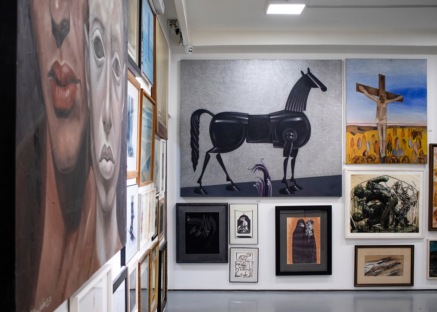 One by One, installation view