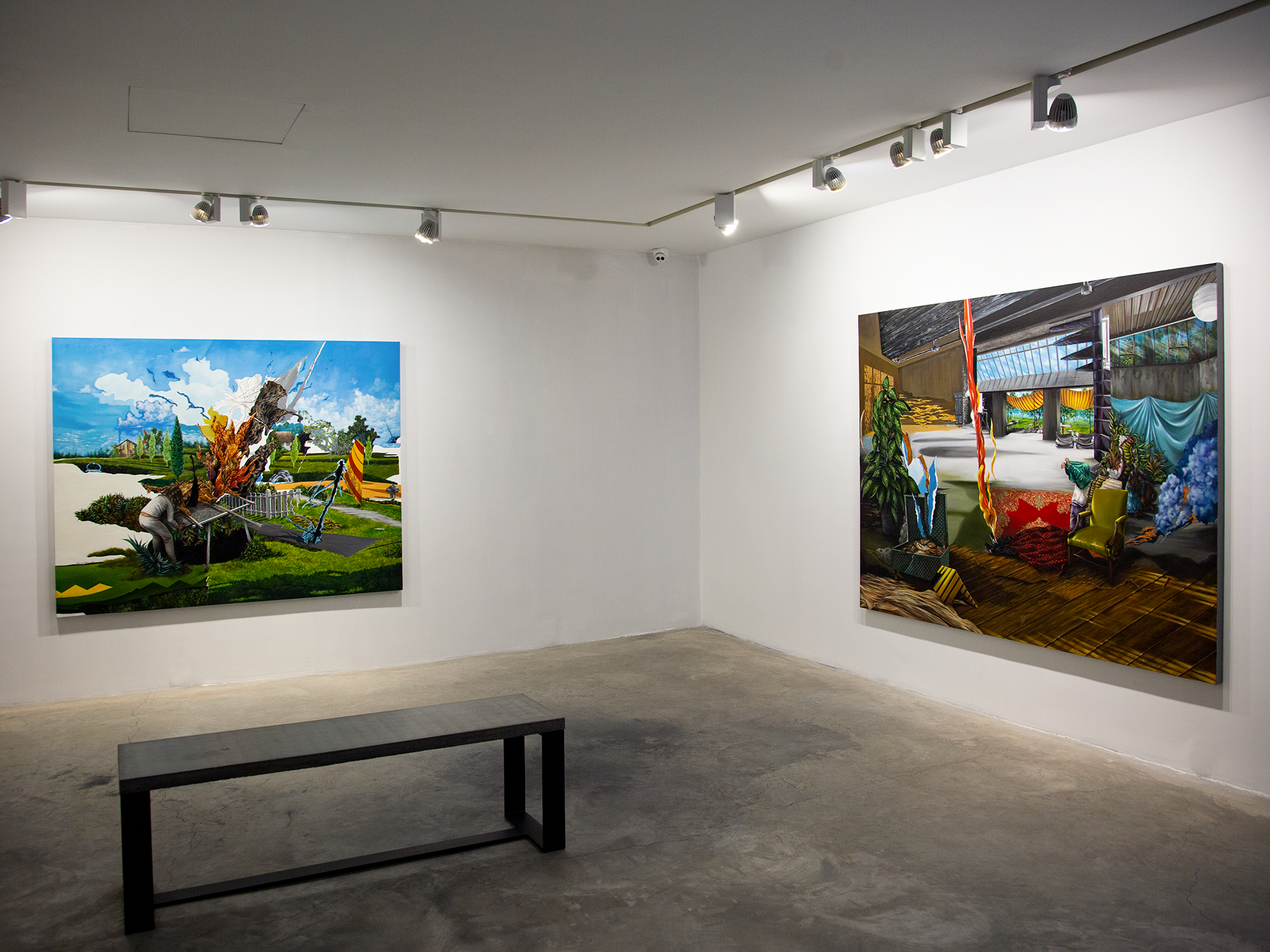 Labyrinth, installation view
